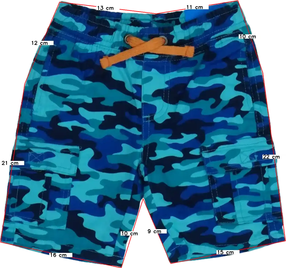 Terepszínű Kiki&amp;Koko Rövidnadrág EU 104 / UK 4 év / US 4T/XS