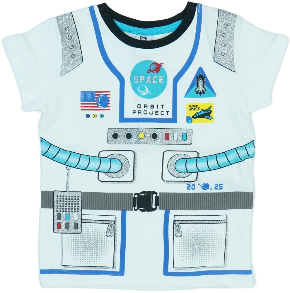 Fehér Kiki&amp;Koko Póló EU 98 / UK 3 év / US 3T