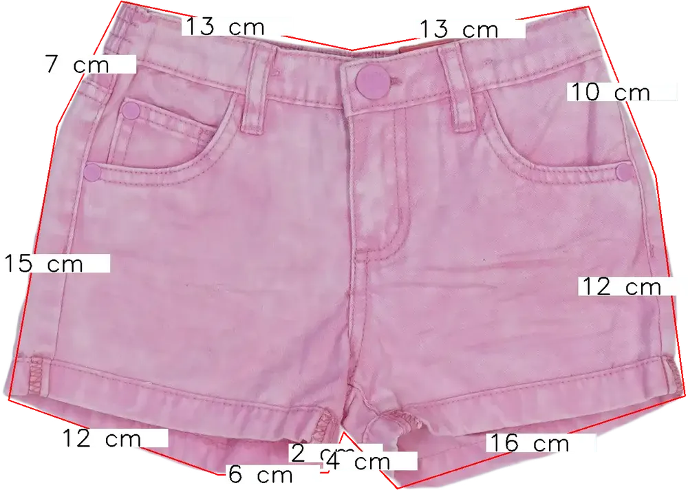 Rózsaszín Kiki&amp;Koko Rövidnadrág EU 110 / UK 5 év / US 5 év/XS