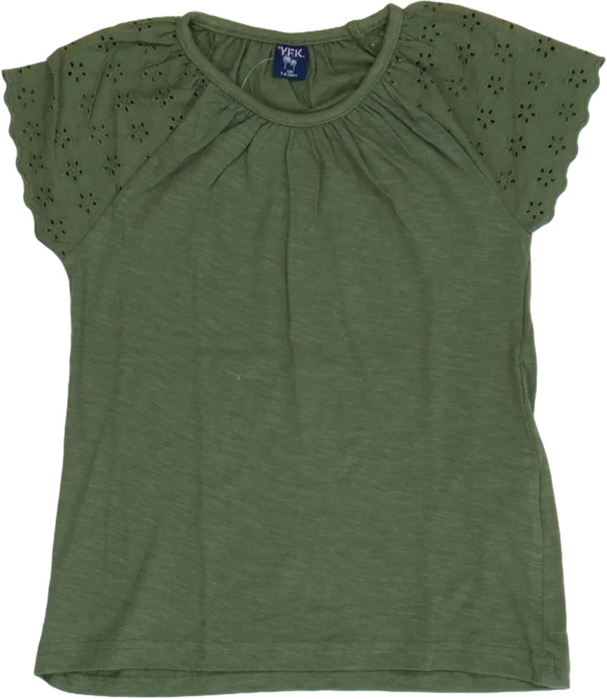 Zöld Y.F.K. Póló EU 128 / UK 8 év / US 8 év/M