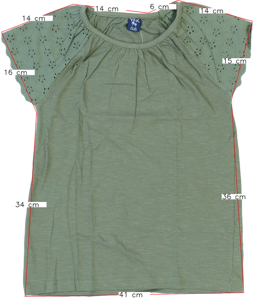 Zöld Y.F.K. Póló EU 140 / UK 10 év / US 10 év/L