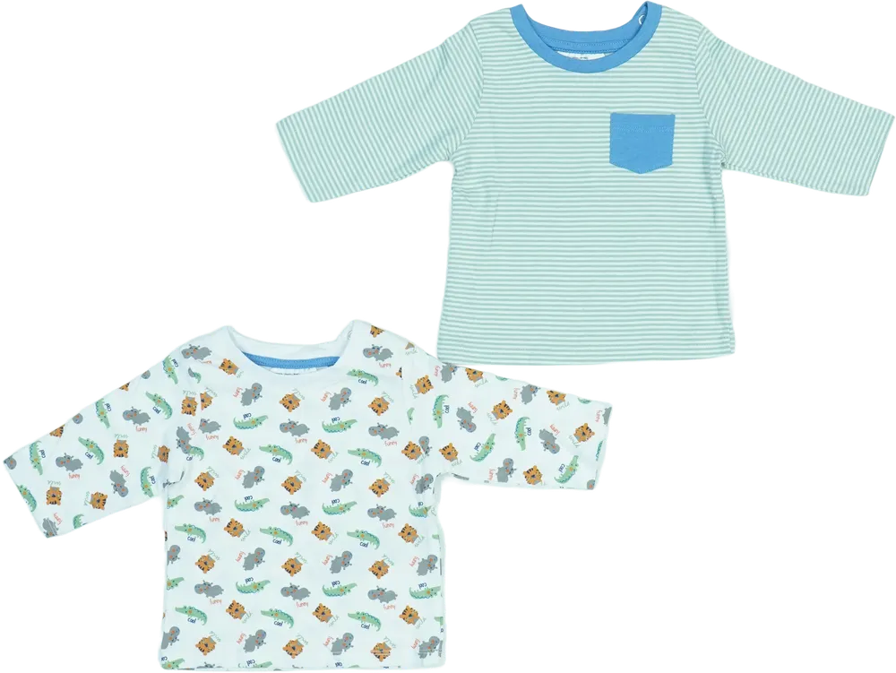 Multicoloured Ergee 2-piece set - Top EU 68 / UK 3-6 months / US 3-6 months