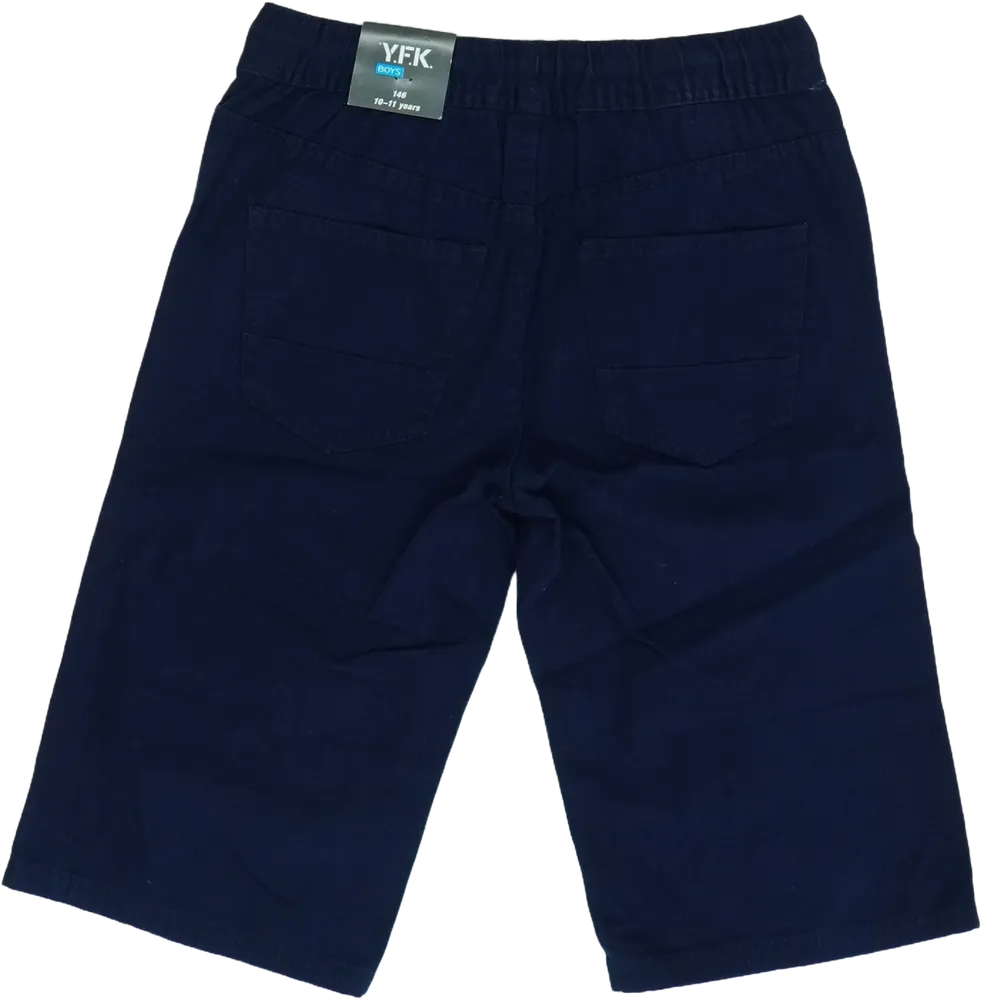 Kék Y.F.K. Rövidnadrág EU 146 / UK 11 év / US 12 év/L