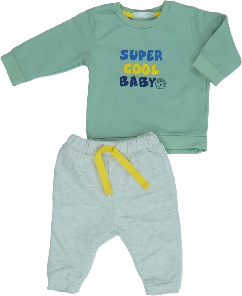 Green Ergee 2-piece set - Top &amp; Bottom EU 68 / UK 3-6 months / US 3-6 months
