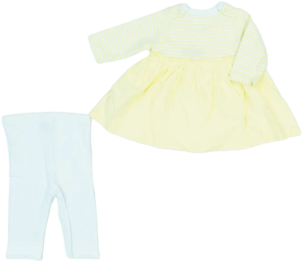 Yellow Ergee 2-piece set - Top &amp; Bottom EU 62 / UK 0-3 months / US 0-3 months