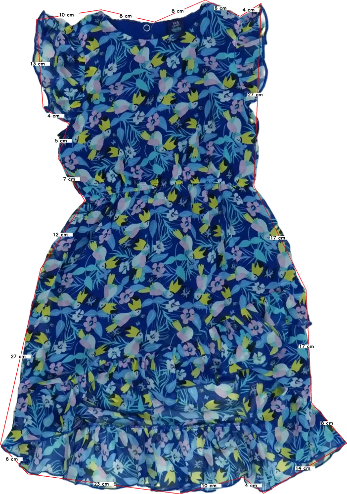 Kék Kiki&amp;Koko Ruha EU 122 / UK 7 év / US 7 év/M