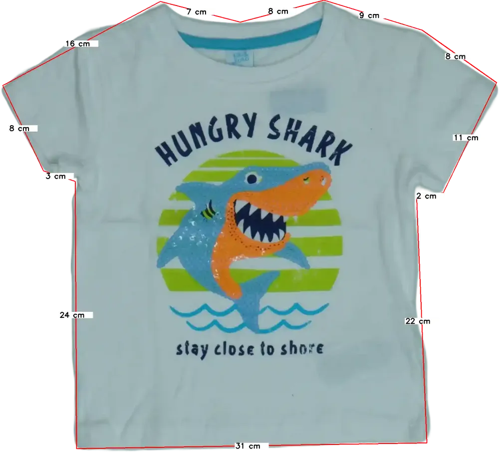 Fehér Kiki&amp;Koko Póló EU 92 / UK 2 év / US 2T