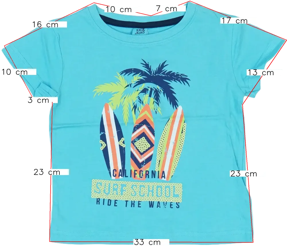 Kék Kiki&amp;Koko Póló EU 92 / UK 2 év / US 2T