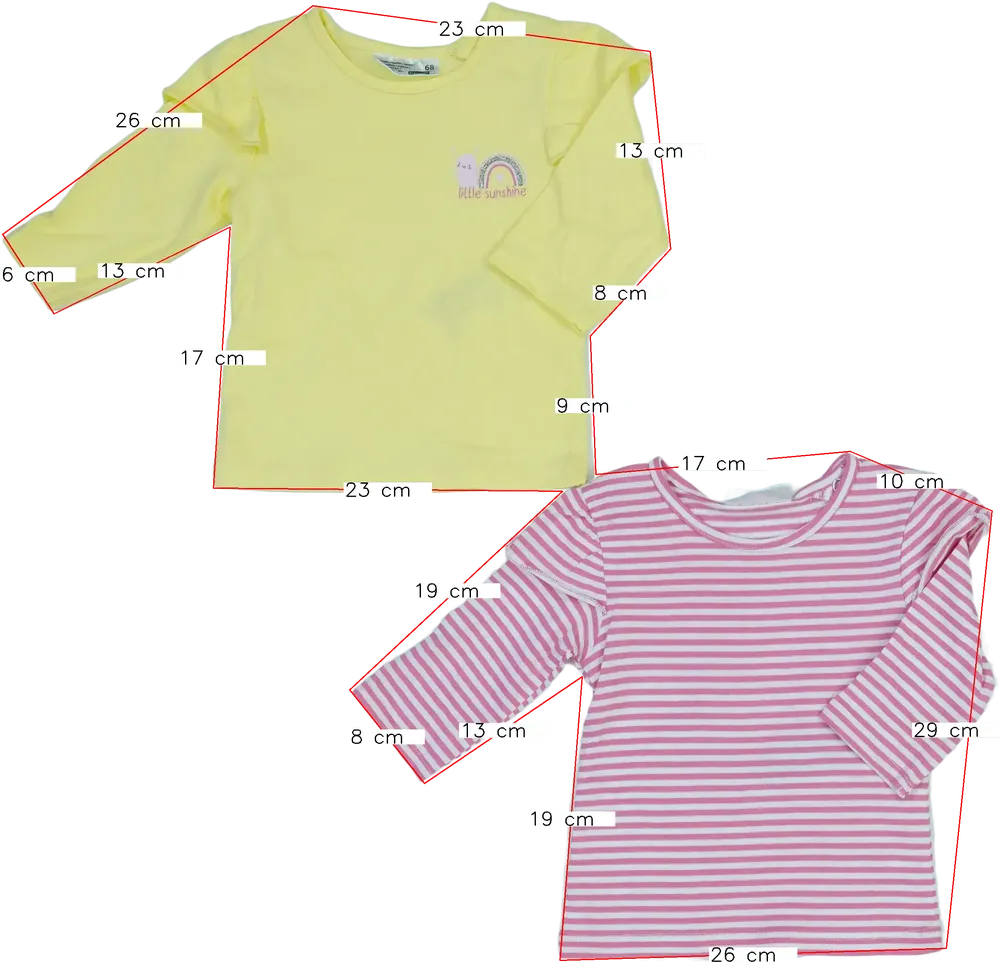 Többszínű Ergee 2 részes szett - Felsőruházat EU 68 / UK 3-6 hónap / US 3-6 hónap