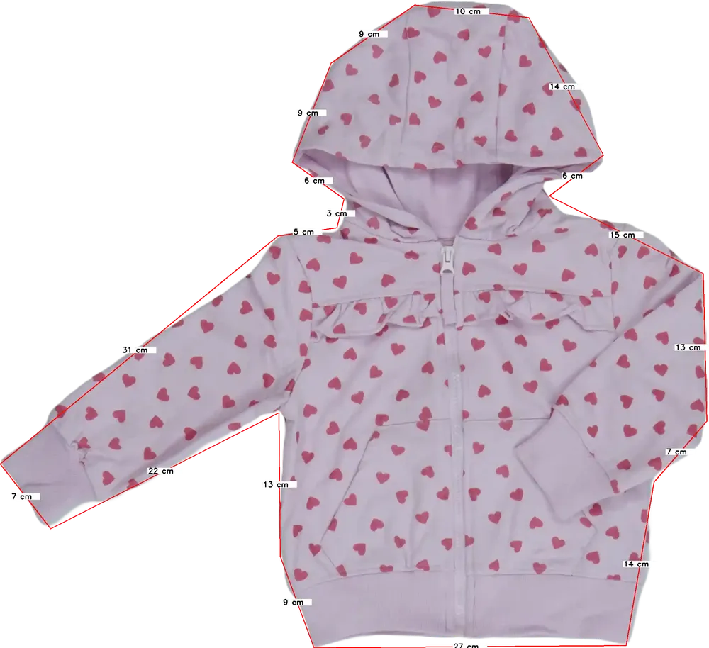 Rózsaszín Kiki&amp;Koko Kapucnis pulóver EU 92 / UK 2 év / US 2T