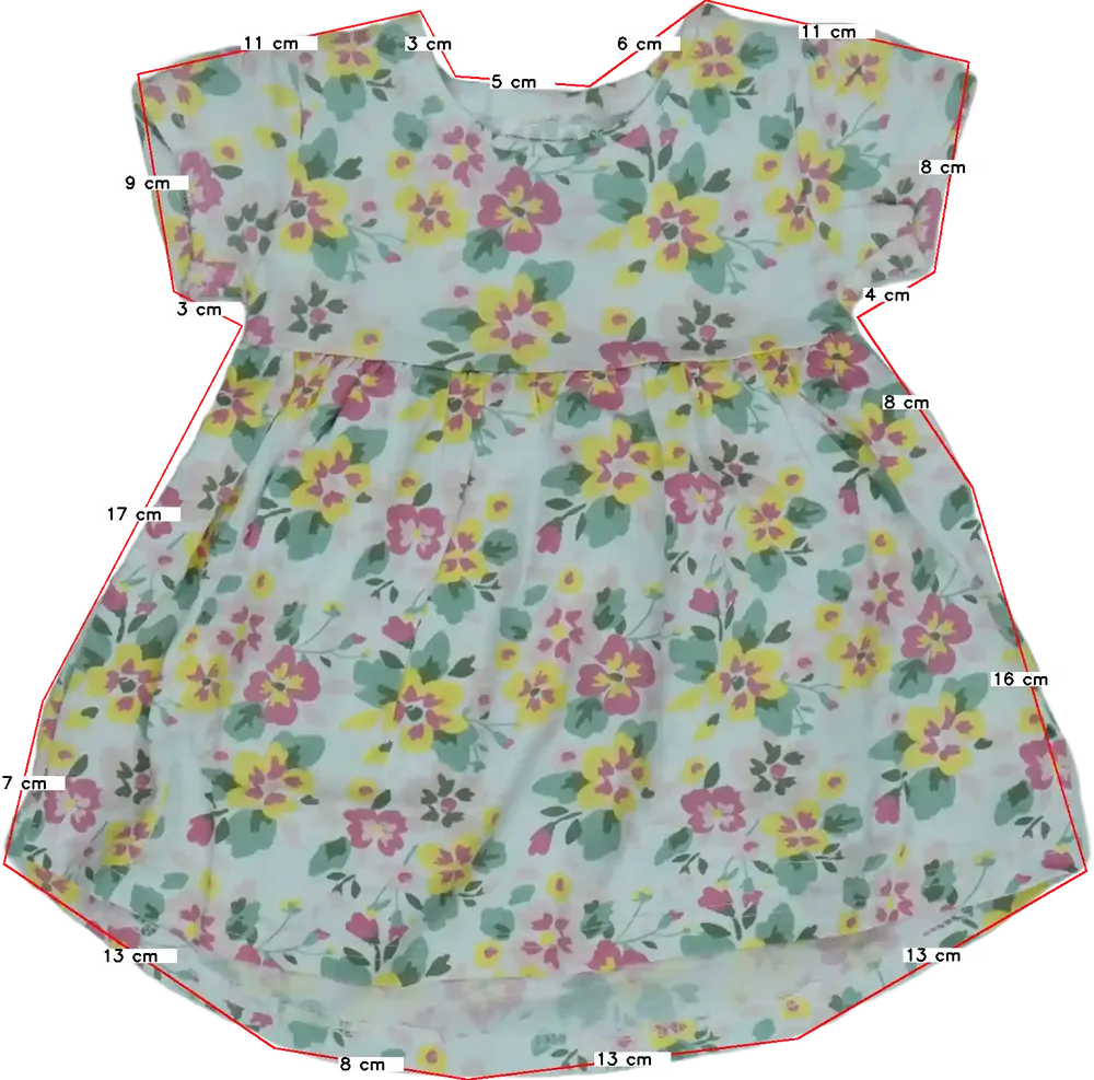 Többszínű Ergee Ruha EU 68 / UK 3-6 hónap / US 3-6 hónap