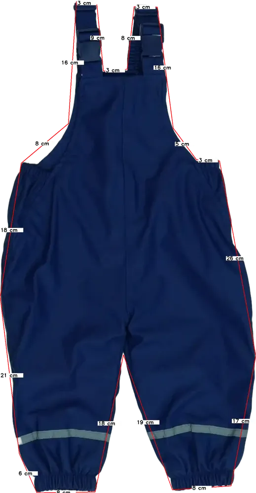 Kék Ergee Esőnadrág EU 68 / UK 3-6 hónap / US 3-6 hónap