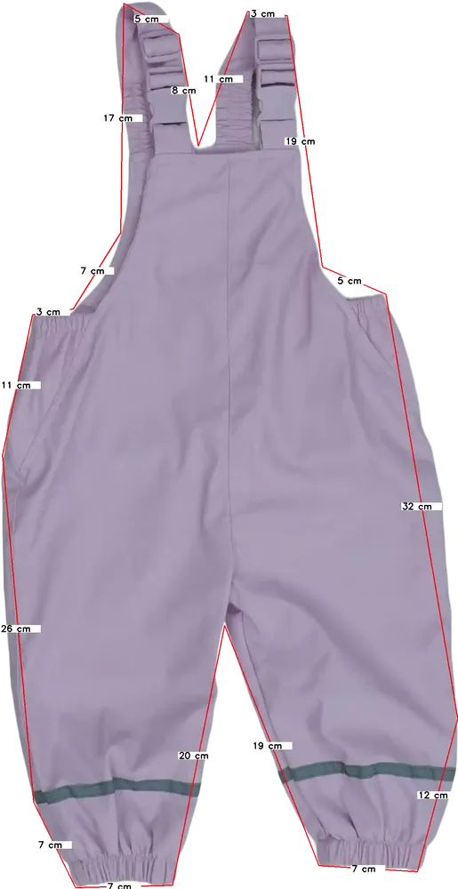 Rózsaszín Ergee Esőnadrág EU 68 / UK 3-6 hónap / US 3-6 hónap