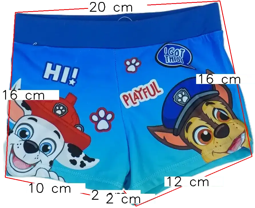 Kék Nickelodeon Fürdőnadrág EU 92 / UK 2 év / US 2T