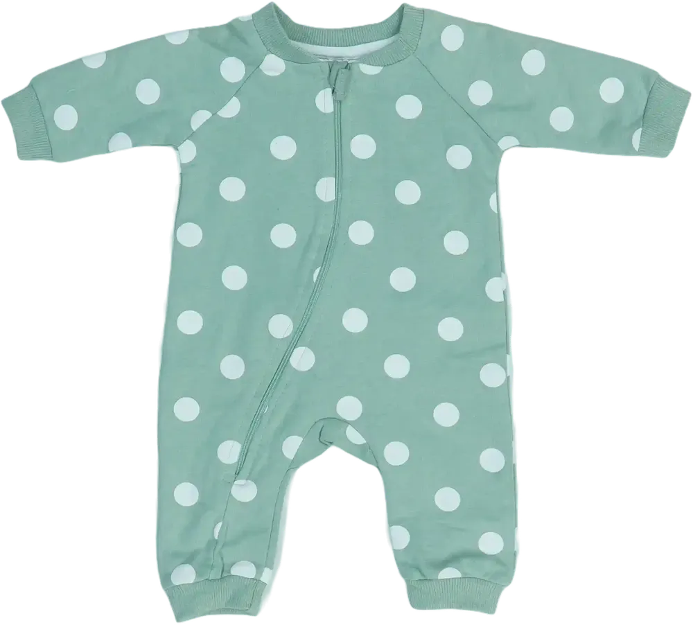 Zöld Ergee Hosszú ujjú rugdalózó EU 56 / UK Újszülött / US Újszülött