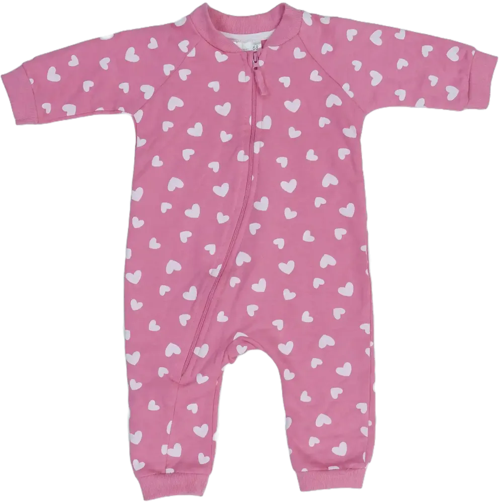 Rózsaszín Ergee Hosszú ujjú rugdalózó EU 68 / UK 3-6 hónap / US 3-6 hónap