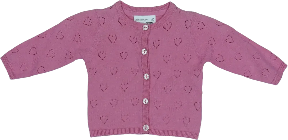 Rózsaszín Ergee Kardigán EU 50 / UK Újszülött / US Újszülött