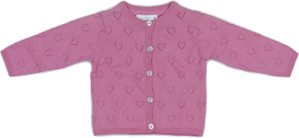 Rózsaszín Ergee Kardigán EU 56 / UK Újszülött / US Újszülött