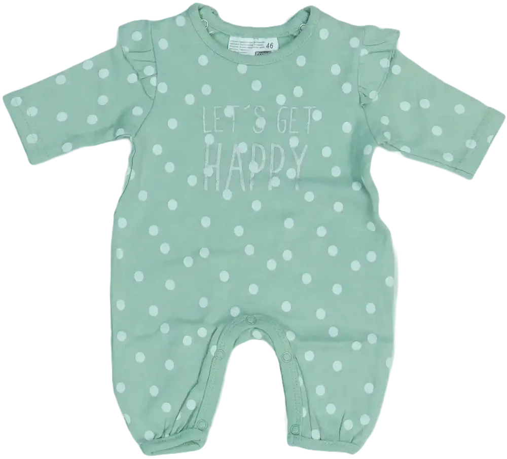 Zöld Ergee Hosszú ujjú rugdalózó EU 46 / UK Koraszülött / US Koraszülött