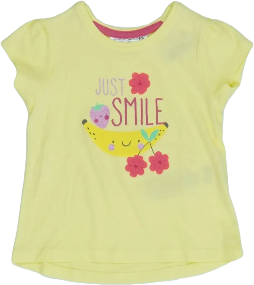 Sárga Ergee Póló EU 68 / UK 3-6 hónap / US 3-6 hónap