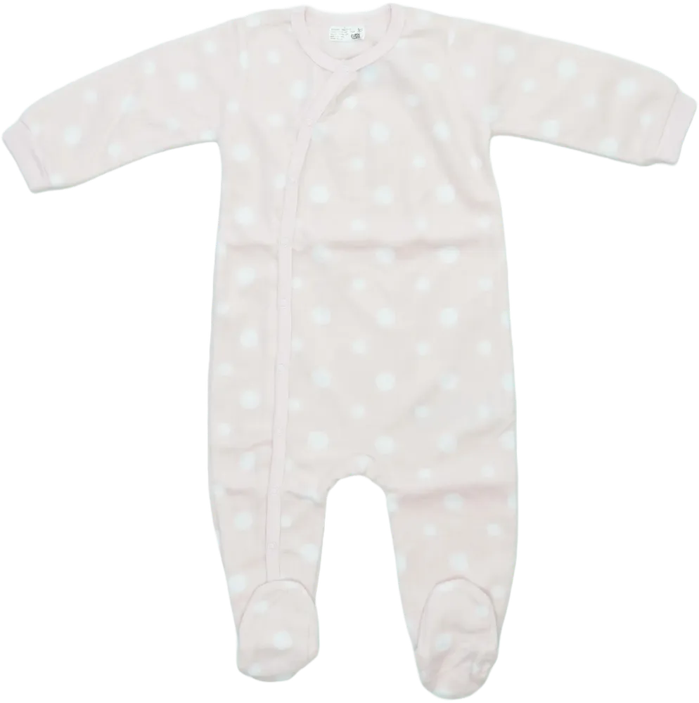 Rózsaszín Ergee Hosszú ujjú rugdalózó EU 80 / UK 9-12 hónap / US 12 hónap