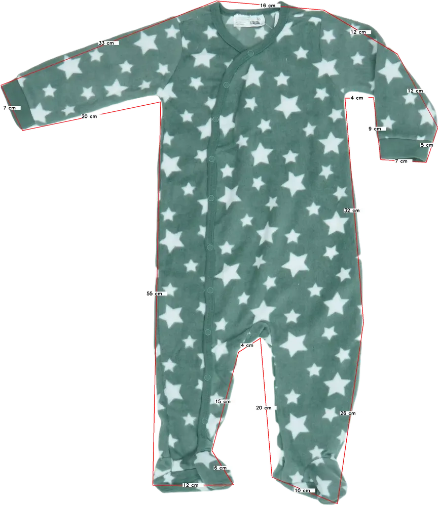 Zöld Ergee Hosszú ujjú rugdalózó EU 80 / UK 9-12 hónap / US 12 hónap