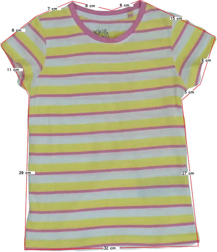 Többszínű Kiki&amp;Koko Póló EU 116 / UK 6 év / US 6 év/S