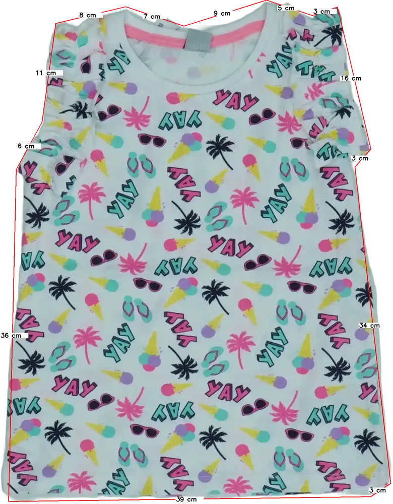 Fehér Y.F.K. Póló EU 134 / UK 9 év / US 9 év/L