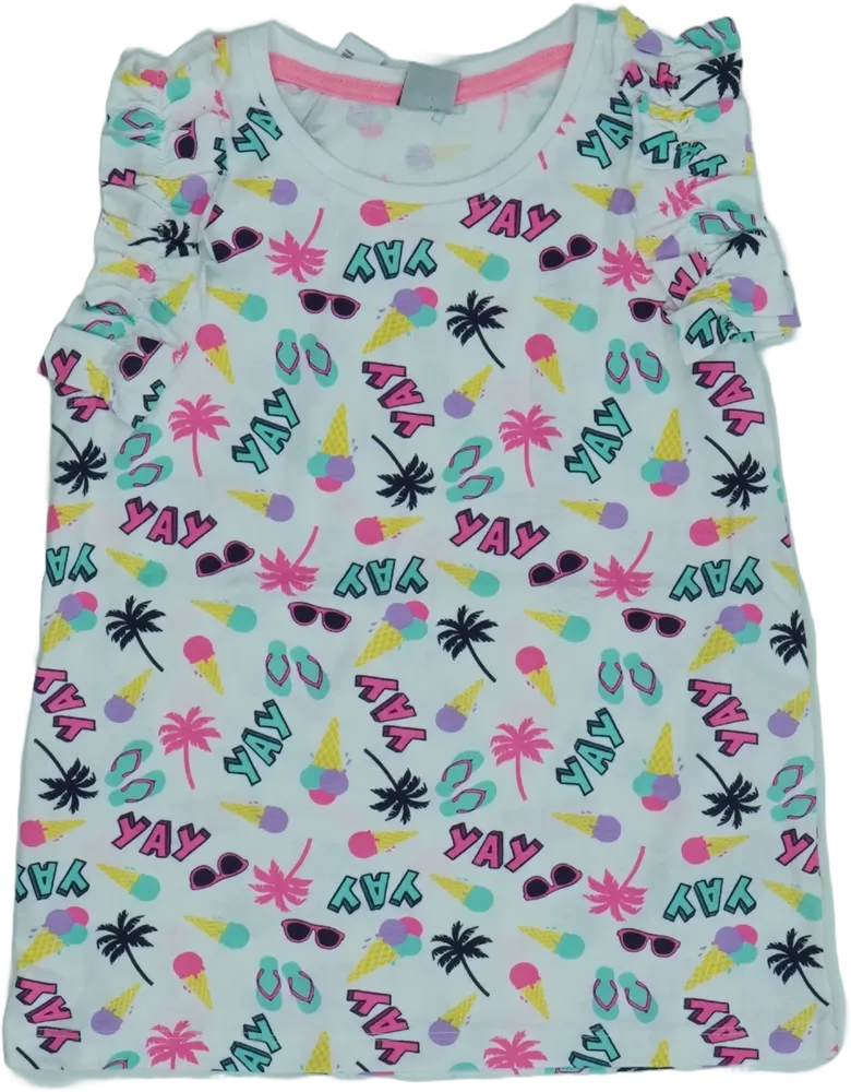 Fehér Y.F.K. Póló EU 134 / UK 9 év / US 9 év/L