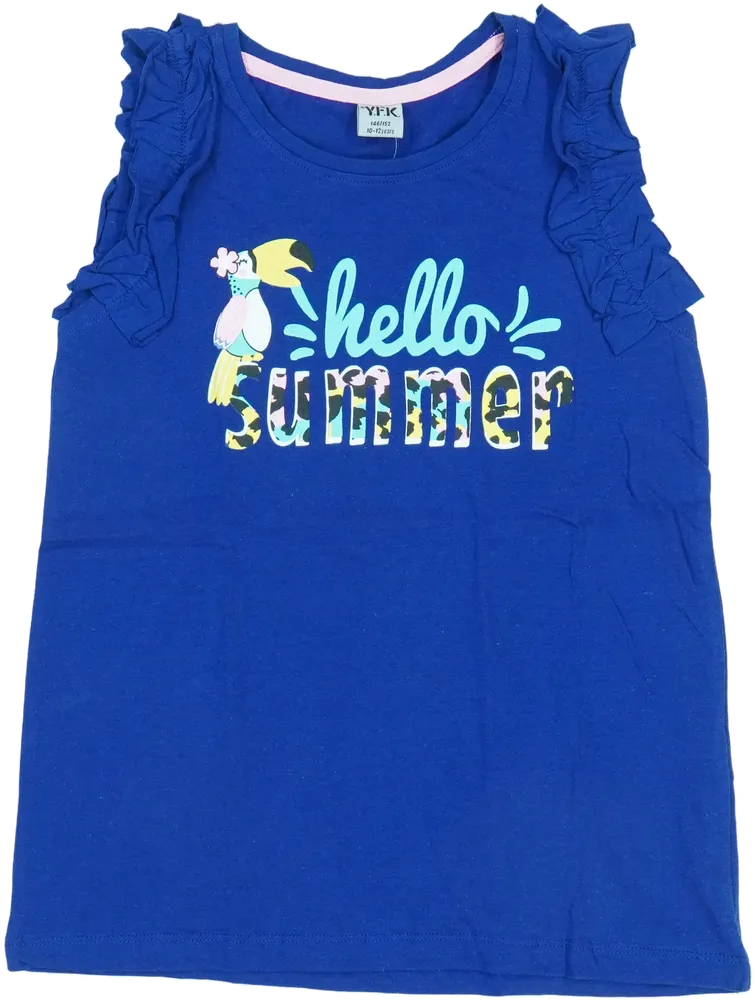 Blue Y.F.K. Tank top EU 146 / UK 11 years / US 12 years/L