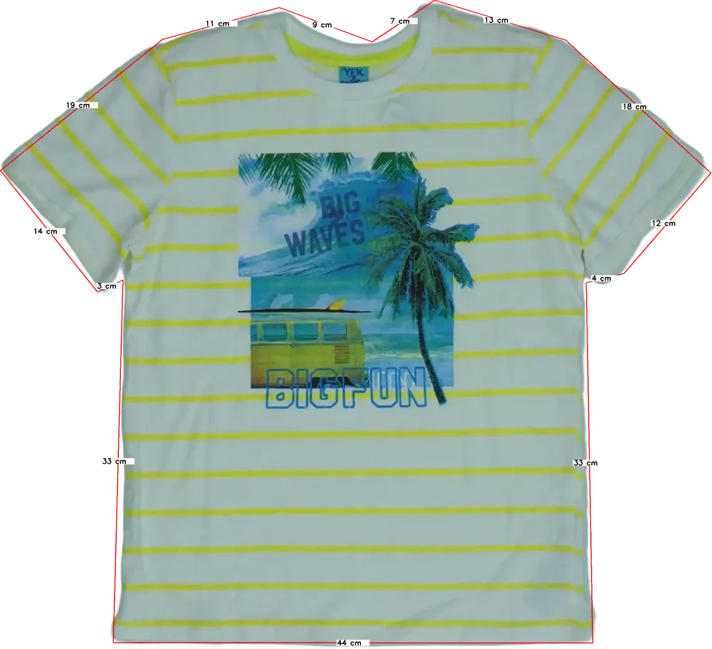 Fehér Y.F.K. Póló EU 152 / UK 12 év / US 12 év/L