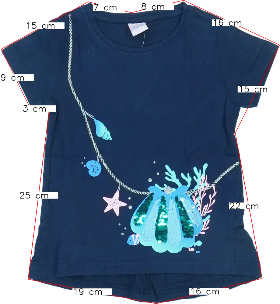 Kék Kiki&amp;Koko Póló EU 110 / UK 5 év / US 5 év/XS