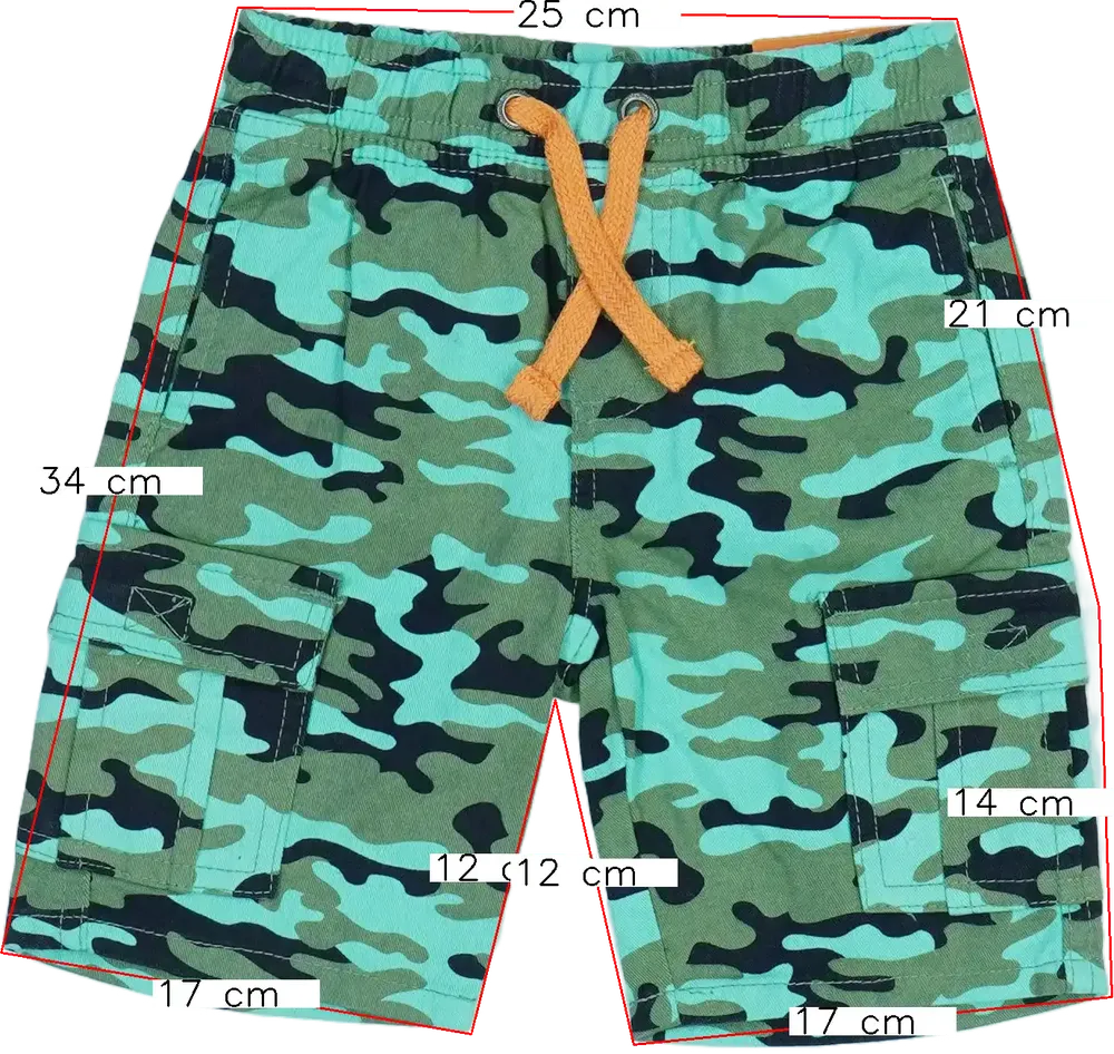 Terepszínű Kiki&amp;Koko Rövidnadrág EU 110 / UK 5 év / US 5 év/XS