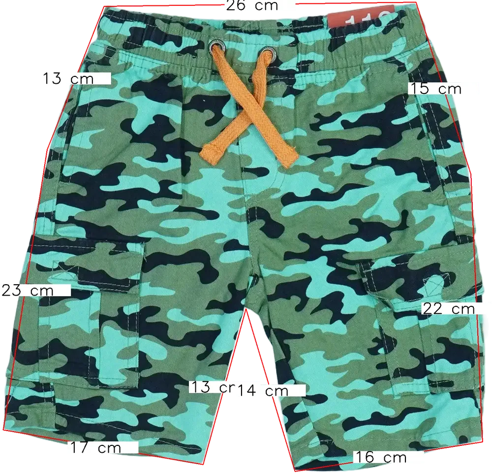 Terepszínű Kiki&amp;Koko Rövidnadrág EU 116 / UK 6 év / US 6 év/S