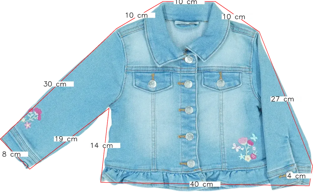 Kék Ergee Farmerdzseki EU 80 / UK 9-12 hónap / US 12 hónap