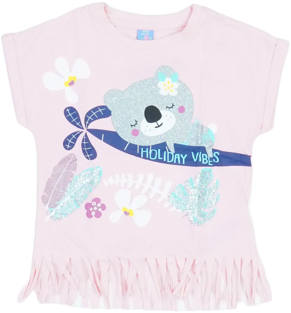 Rózsaszín Kiki&amp;Koko Póló EU 116 / UK 6 év / US 6 év/S