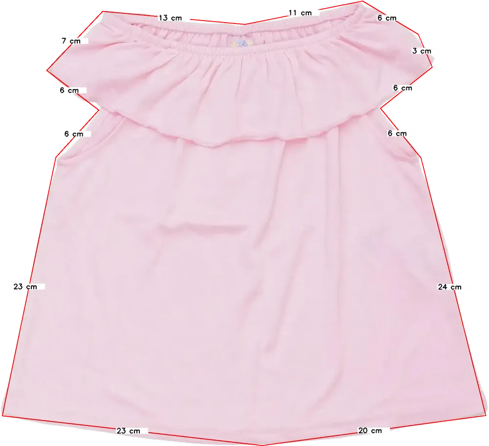 Rózsaszín Y.F.K. Blúz EU 110 / UK 5 év / US 5 év/XS