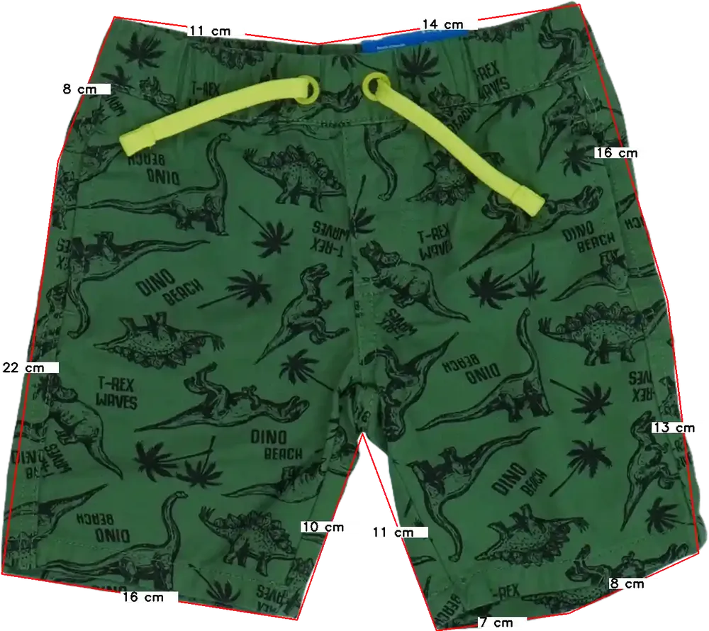 Zöld Kiki&amp;Koko Rövidnadrág EU 104 / UK 4 év / US 4T/XS