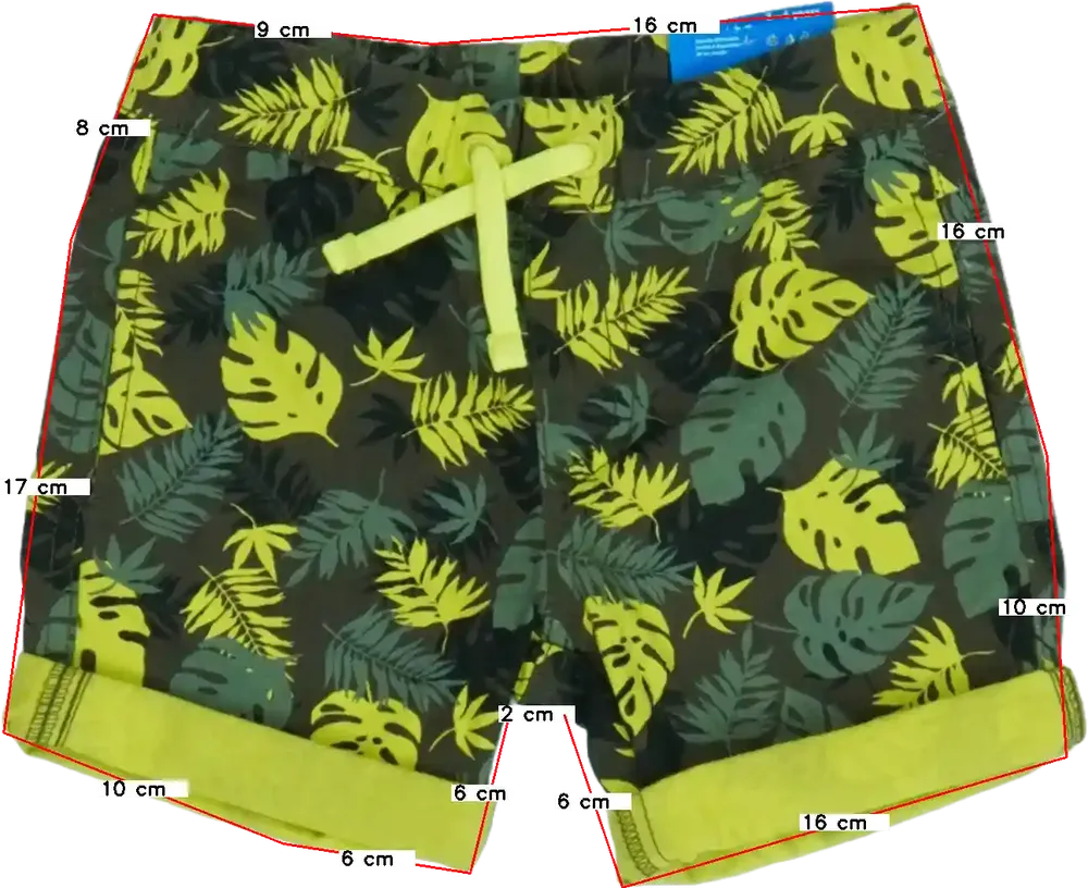 Zöld Kiki&amp;Koko Rövidnadrág EU 104 / UK 4 év / US 4T/XS