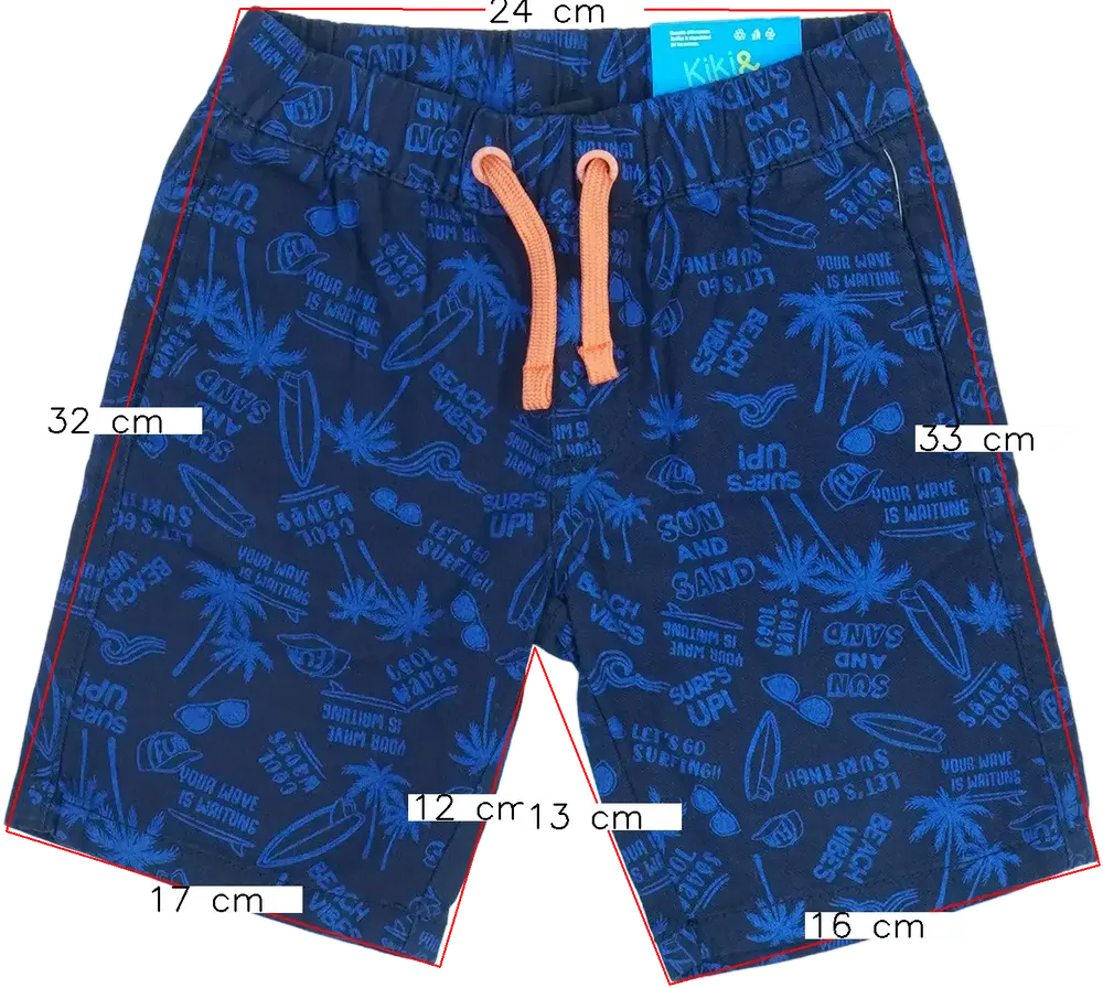 Kék Kiki&amp;Koko Rövidnadrág EU 110 / UK 5 év / US 5 év/XS