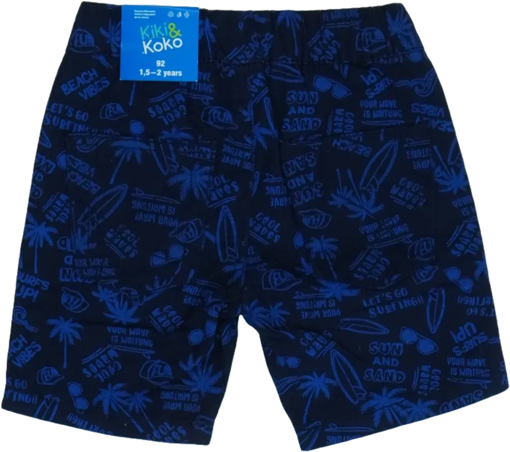 Kék Kiki&amp;Koko Rövidnadrág EU 92 / UK 2 év / US 2T