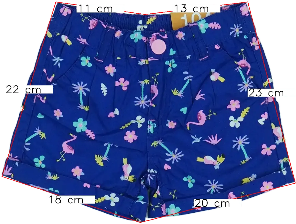 Kék Kiki&amp;Koko Rövidnadrág EU 104 / UK 4 év / US 4T/XS