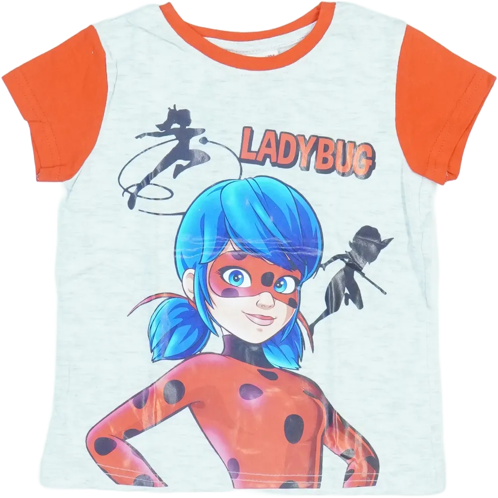 Többszínű Miraculous Ladybug Póló EU 104 / UK 4 év / US 4T/XS