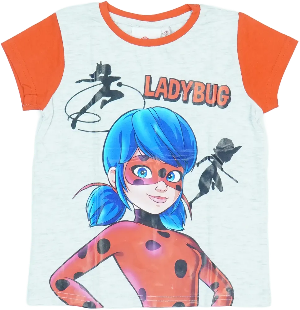 Többszínű Miraculous Ladybug Póló EU 110 / UK 5 év / US 5 év/XS