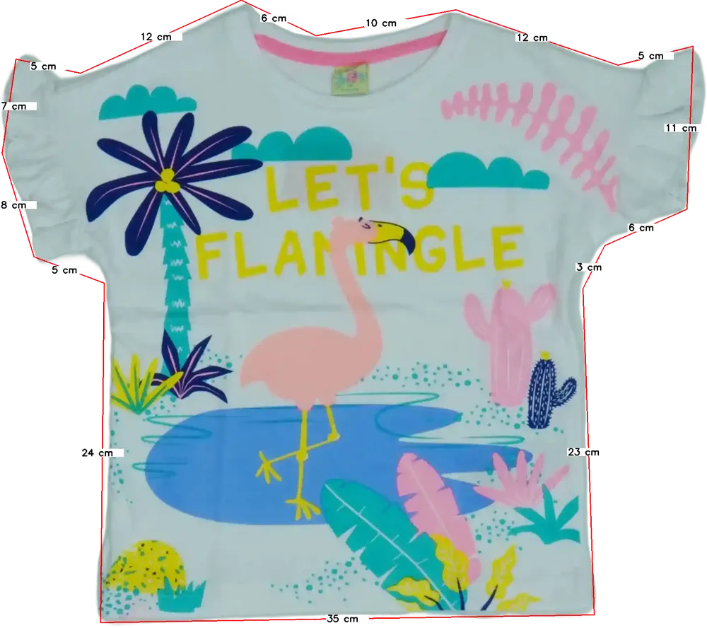 Fehér Kiki&amp;Koko Póló EU 110 / UK 5 év / US 5 év/XS