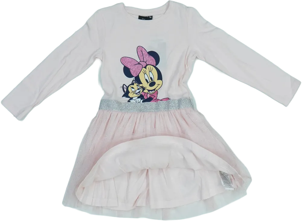 Rózsaszín Disney Ruha EU 116 / UK 6 év / US 6 év/S
