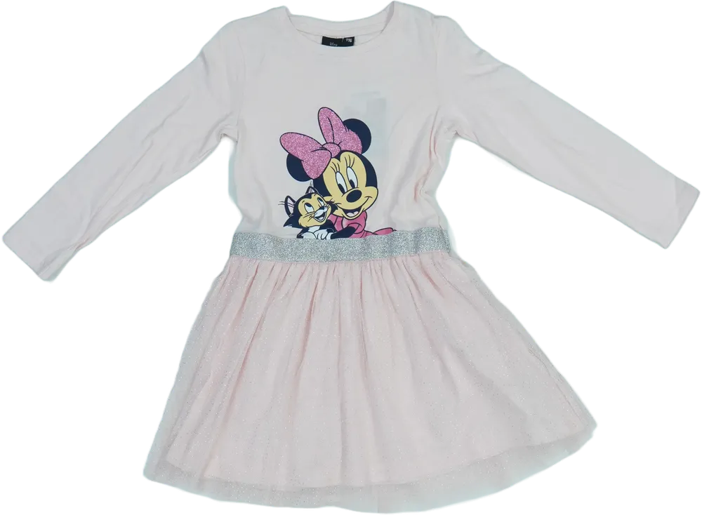 Rózsaszín Disney Ruha EU 116 / UK 6 év / US 6 év/S