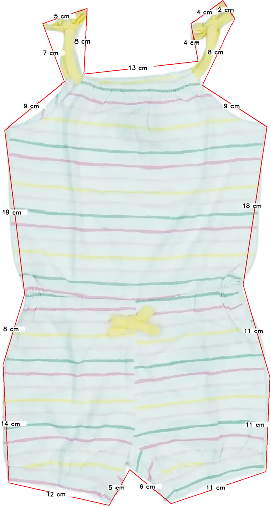 Többszínű Ergee Playsuit / Jumpsuit EU 86 / UK 12-18 hónap / US 18 hónap