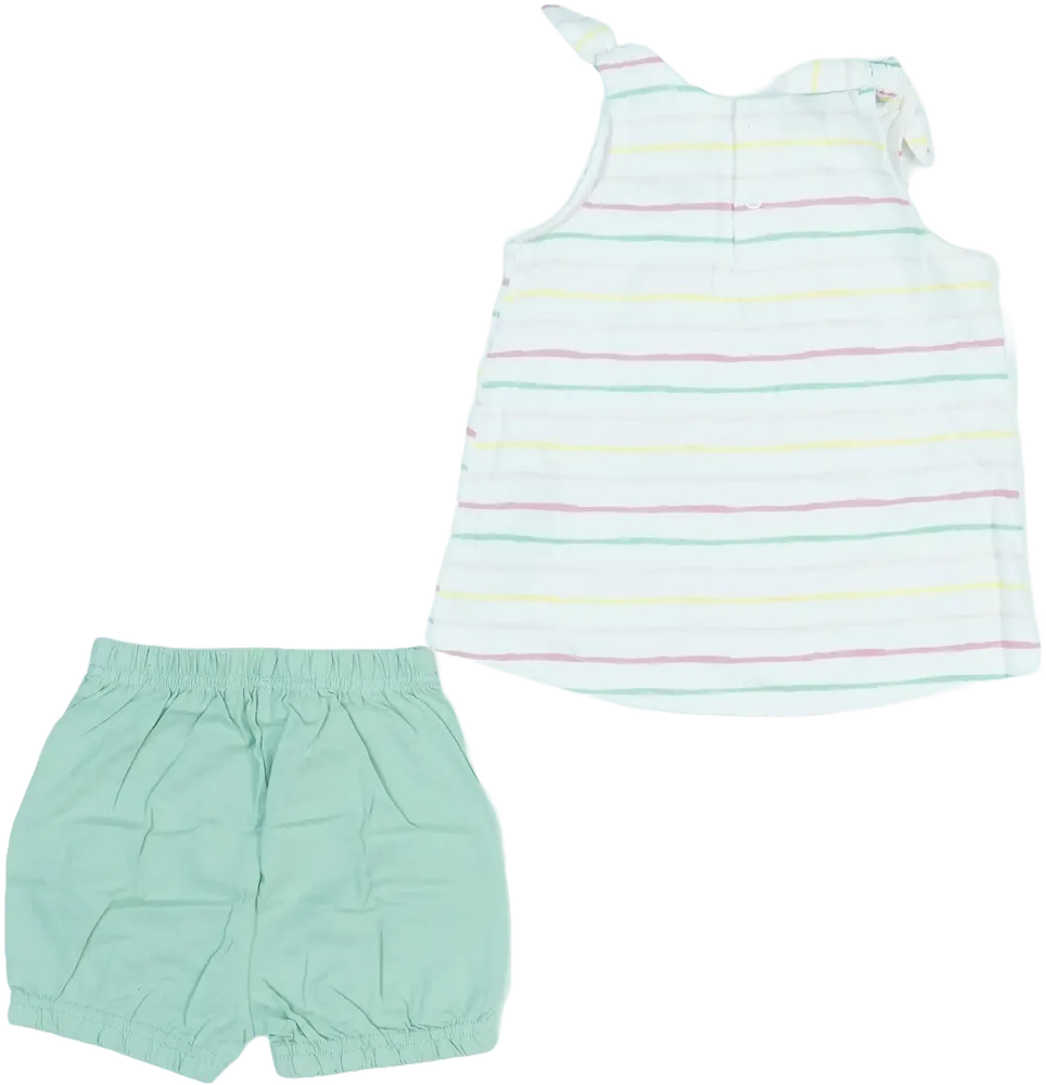 Multicoloured Ergee 2-piece set - Top &amp; Bottom EU 74 / UK 6-9 months / US 6-9 months