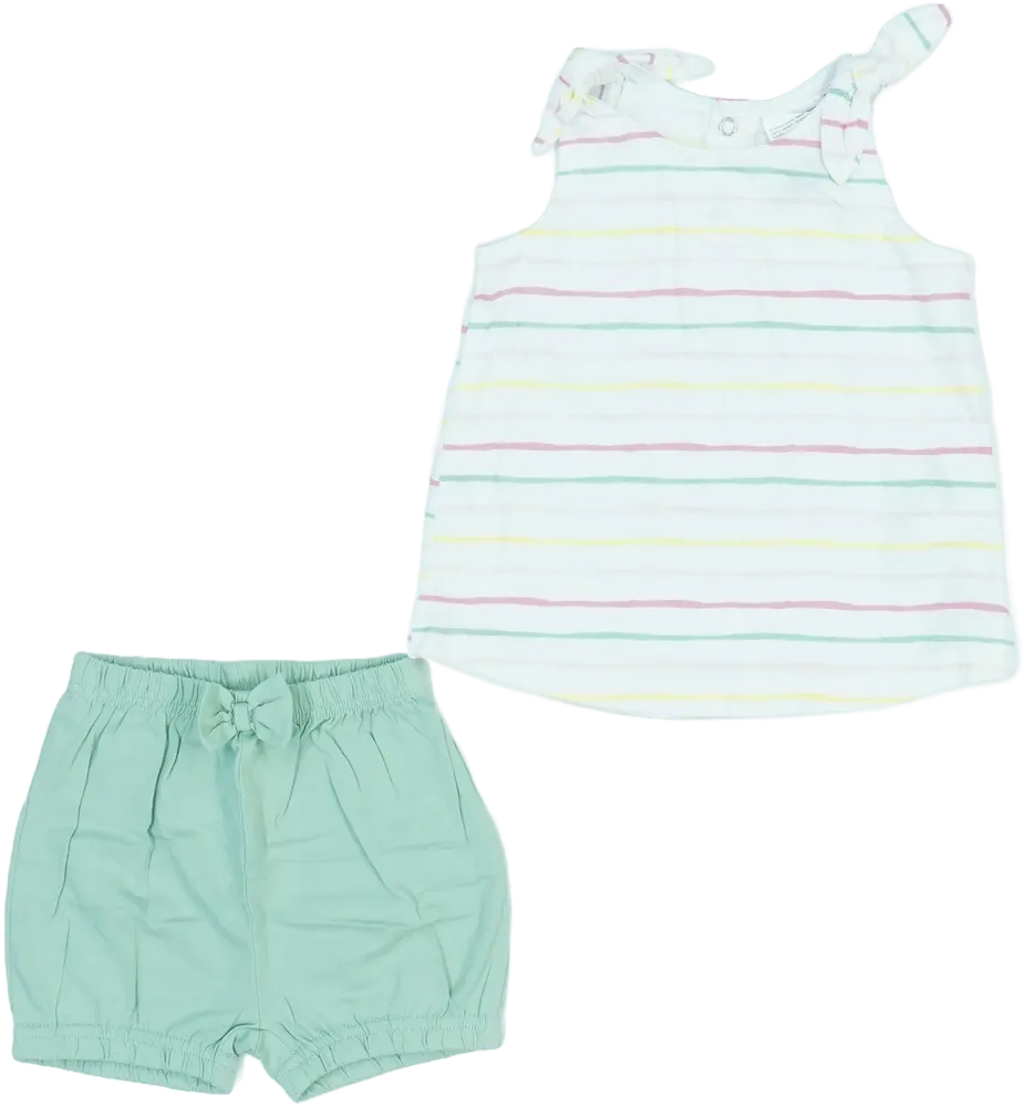Multicoloured Ergee 2-piece set - Top &amp; Bottom EU 74 / UK 6-9 months / US 6-9 months